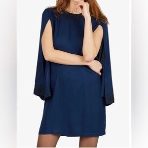 Cleobella Blue Bengal Embroidered Boho Mini Dress Sz.S NWT!